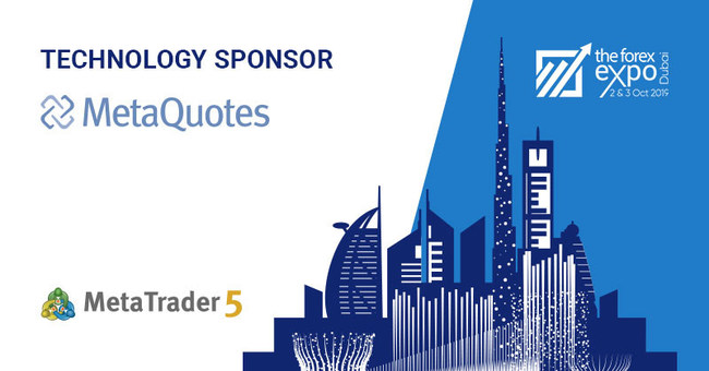 Metaquotes Is A Technology Sponsor Of The Forex Expo Dubai 2019