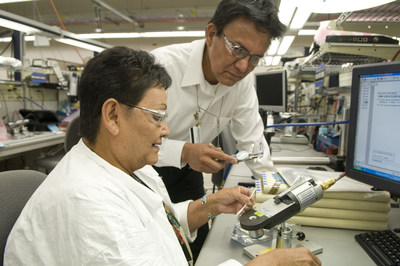 More than 90 percent of Raytheon Diné employees are members of the Navajo Nation. More than 90 percent of Raytheon Diné employees are members of the Navajo Nation.