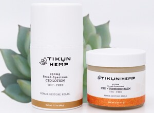 Tikun Hemp Introduces CBD + Turmeric Balm; CBD Lotion