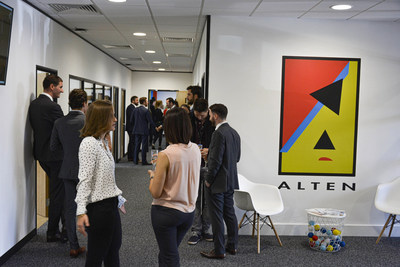 Photo Inauguration of ALTEN's new premises in Derby
