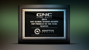 Nugenix® Wins GNC's 'Top Product Of The Year' Award Two Years Running