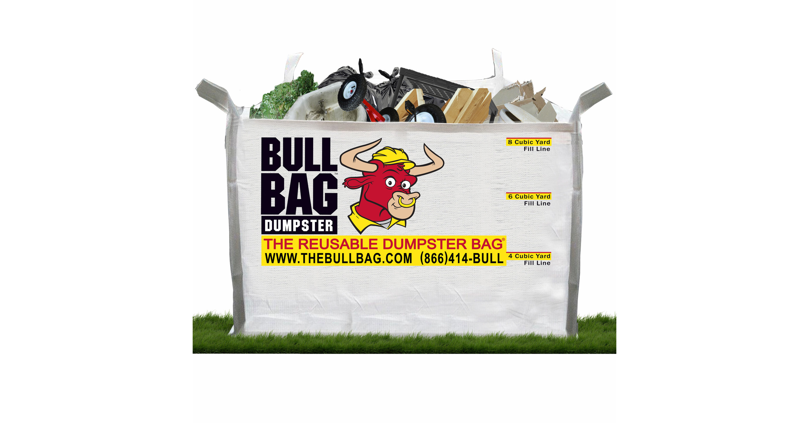 BullBag - the Reusable Dumpster Bag: Standing at the Ready to Help Its  Florida Neighbors Clean Up