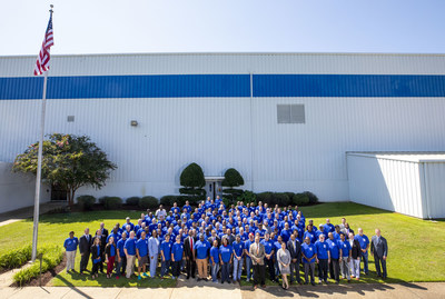 Lockheed Martin's team in Meridian, Mississippi, gathers to celebrate 50 years of operations. Lockheed Martin photo by Andrew McMurtrie. Lockheed Martin's team in Meridian, Mississippi, gathers to celebrate 50 years of operations. Lockheed Martin photo by Andrew McMurtrie.