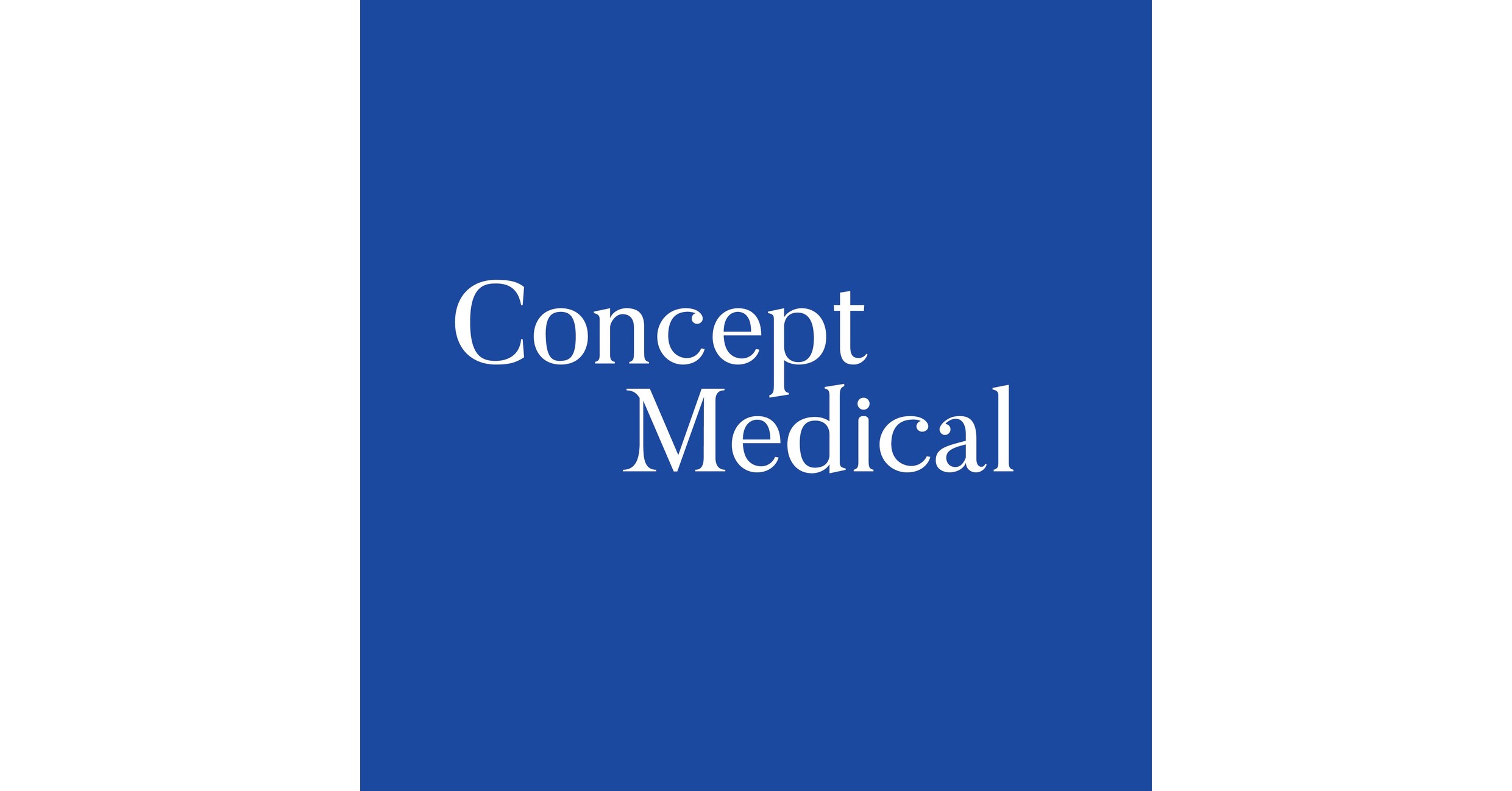 Concept Medical Inc. Granted 'Breakthrough Device Designation' From the