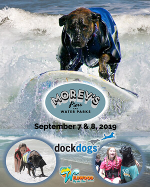 Booker D. Surfdog sails onto America's Boardwalk to celebrate 50th Anniversary