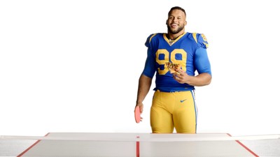 Pizza Hut kicks off its second year as the Official Pizza Sponsor of the NFL by announcing a new player partnership with Los Angeles Rams' Aaron Donald and the launch of Hut Hut Win, an NFL season-long sweepstakes that gives fans the chance to win once-in-a-lifetime NFL experiences – including a chance to take on Donald during a ping pong pizza party!