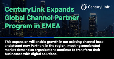 CenturyLink enhances channel support and resources in EMEA