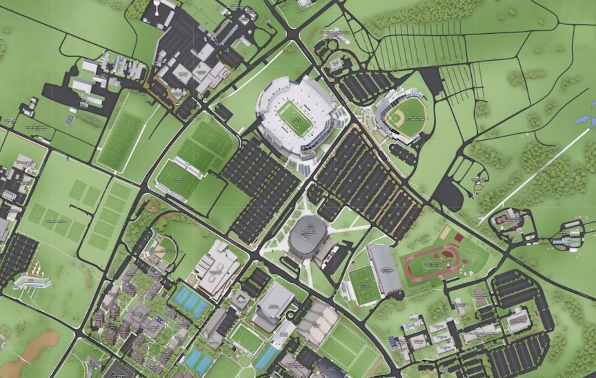 penn state campus map app Concept3d Platform Selected By Penn State For System Wide penn state campus map app
