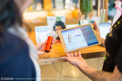 Our dispensary POS software is agile, easy to use, and has everything your team needs to delight new and repeat customers. (Photo: Lindsey Miller) (CNW Group/Cova Software)