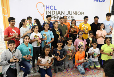 Winners of HCL 11th Indian Junior Open (PRNewsfoto/HCL)