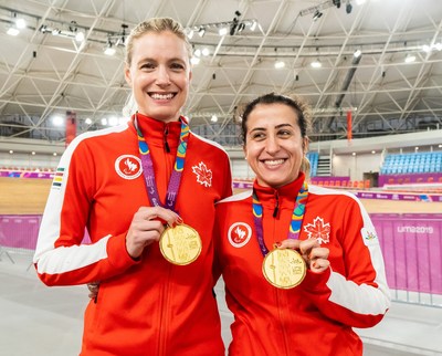 Carla Shibley (right) has been named Canada's Closing Ceremony flag bearer alongside pilot Meghan Lemiski (left). PHOTO: Canadian Paralympic Committee (CNW Group/Canadian Paralympic Committee (Sponsorships))