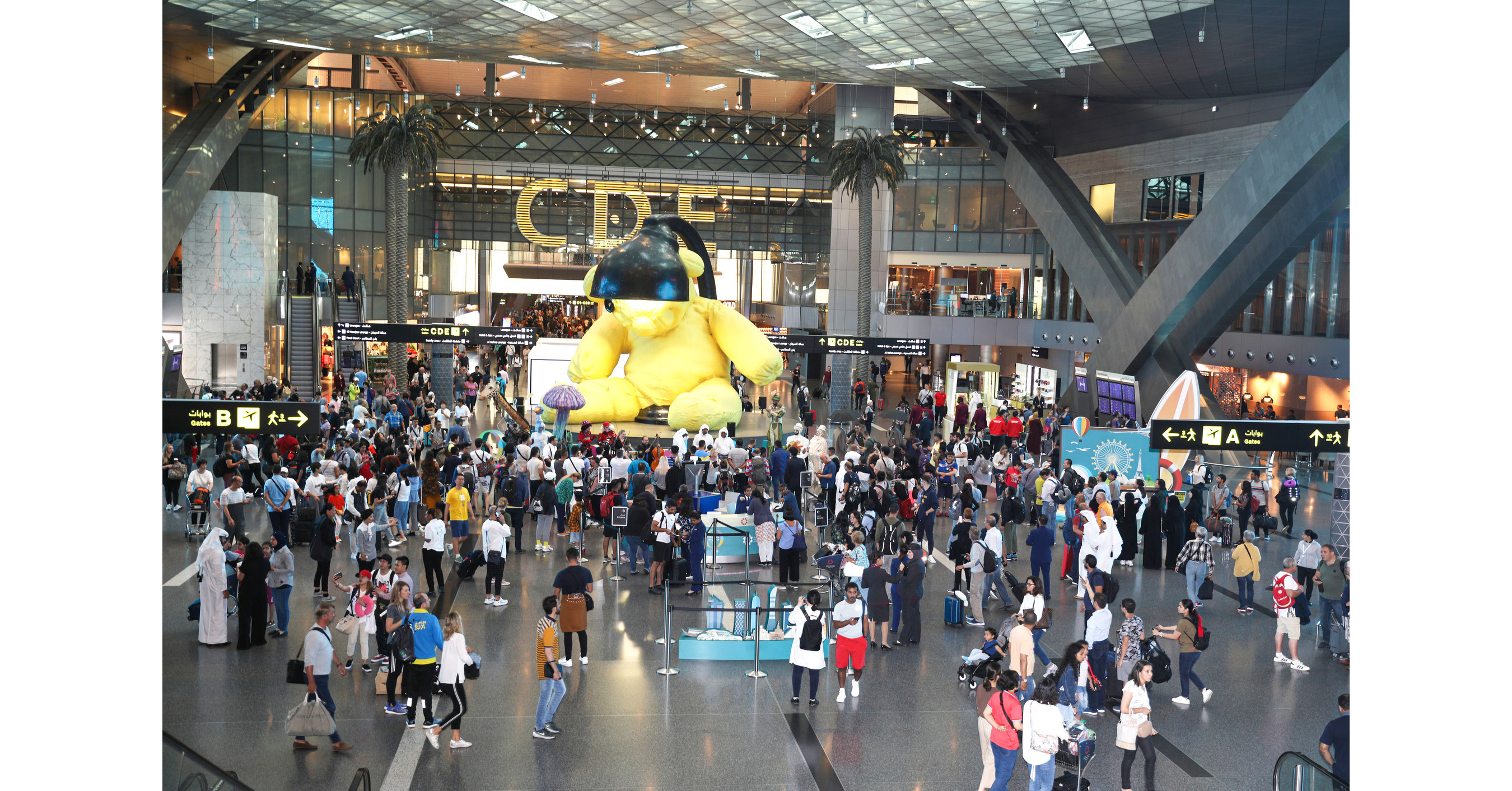 Qatar expects 34-36 million passengers through Hamad airport this year