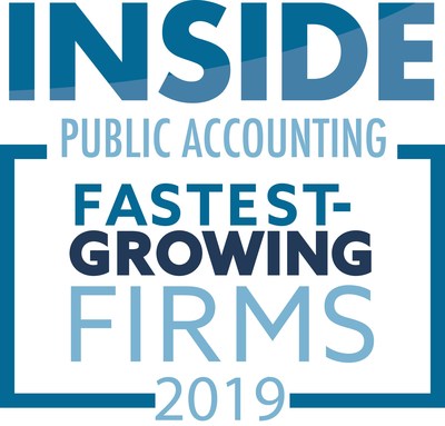 Siegfried Recognized as One of the Largest and Fastest-Growing
Accounting Firms in the Country; INSIDE Public Accounting releases 2019 rankings and Siegfried is 27th largest firm