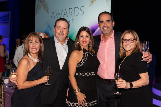 Jose Corujo, Juan A. Rivera, and Teresa Caballero, Master franchisees and owners of all three FASTSIGNS Puerto Rico locations, have been recognized by the International Franchise Association (IFA) with its annual Franchisee of the Year Award during the IFA’s Franchise Action Network Annual Meeting this month.