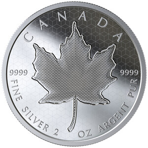 Die Münze Pulsating Maple Leaf ist eine weitere Weltneuheit