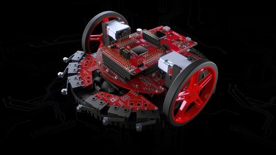 Designed for the university classroom, the TI-RSLK MAX is a low-cost robotics kit and curriculum that is simple to build, code and test.