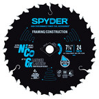 Spyder Products Unveils Circular Saw Blades with Ultra-Tough, Smooth-Cutting Nickel Cobalt Teeth
