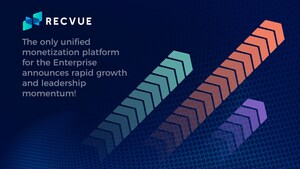 RecVue, the only unified monetization platform for the enterprise, announces rapid growth and leadership momentum!
