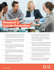 American Foundation for Suicide Prevention Invests $6.2M in Scientific Research to Prevent Tenth Leading Cause of Death