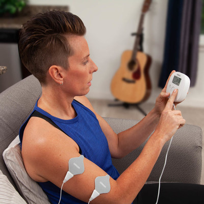 Omron Total Power + Heat provides customizable relief for chronic, acute and arthritic pain using a combination of advanced TENS technology and soothing heat. Omron Total Power + Heat provides customizable relief for chronic, acute and arthritic pain using a combination of advanced TENS technology and soothing heat.