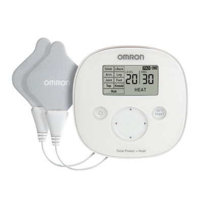 Total Power + Heat is the latest addition to Omron Healthcare's line of drug-free pain management products. Total Power + Heat is the latest addition to Omron Healthcare's line of drug-free pain management products.