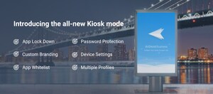 AirDroid Business Announces Release of Kiosk Mode to Support Android Digital Kiosks