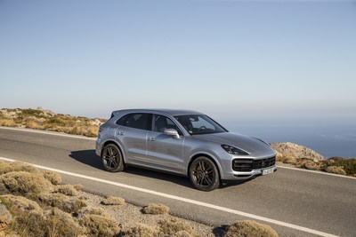 Sales of the redesigned Cayenne were nine times higher in August compared to a year earlier.
