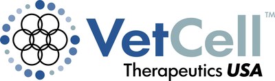 VetCell Therapeutics USA Logo (PRNewsfoto/VetCell Therapeutics USA)