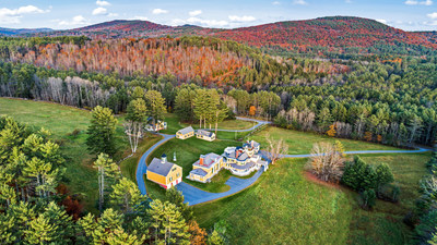 Located on 110 private acres in Newport, New Hampshire, this multi-structure, country estate will be sold without reserve at a luxury auction on Sept 7, 2019. The property was originally asking $3.75 million. It is owned by members of the Ruger firearms family, and is one of two, Ruger-owned homes being sold at auction on the 7th. The family retained veteran luxury real estate auction house Platinum Luxury Auctions for the sales. More at NewportLuxuryAuction.com.