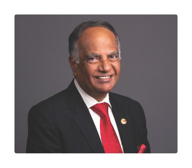 Deepak Menon, Toastmasters' 2019-2020 International President