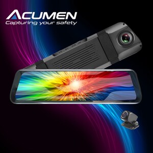 Acumen Introduces Digital Rearview Mirror Dashcam, Helps Save Lives and Protect Property