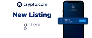 Crypto.com Lists Golem (GNT)