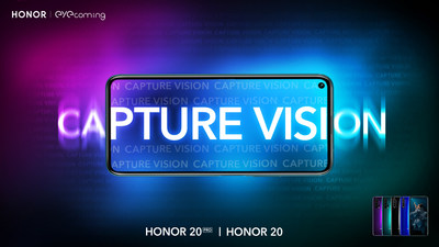 Key Visual for HONOR's Capture Vision Campaign that launches PocketVision app