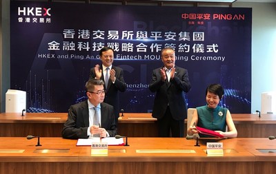 Ping An and HKEX Sign MOU