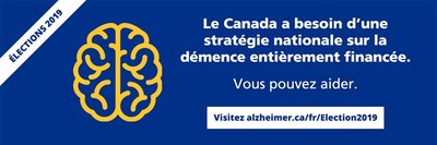 Le Canada a besoin d'une stratgie nationale sur la dmence entirement finance (Groupe CNW/Socit Alzheimer du Canada)