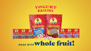 Sun-Maid Revamps its Yogurt Covered Raisins to Better Appeal to Millennials