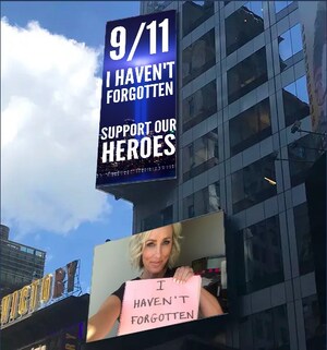 Nonprofit is Raising Money for 9/11 First Responder Programs by Putting Donors on a Times Square Billboard
