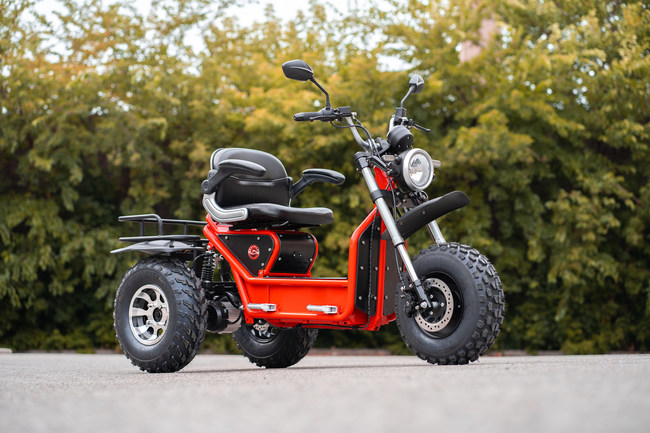 Boomerbeast 2 - The first on road & off road electric mobility scooter with fast-charging battery technology
