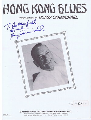 Auction Features Appearance of Ian Fleming's 007 Inspiration: Songwriter Hoagy Carmichael