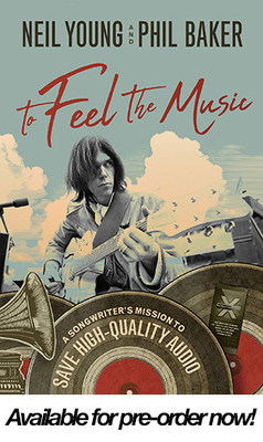 OraStream in Neil Young's New Book 'To Feel the Music'