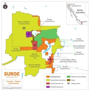 Surge Acquires Additional Gold-copper Mineral Claims in the Golden Triangle Adding to its Sizable Land Position in British Columbia