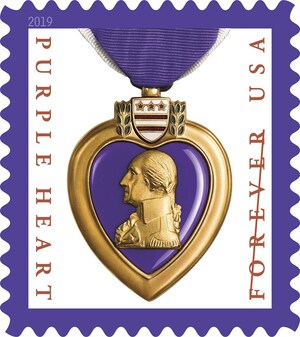 U.S. Postal Service Dedicates Purple Heart Medal Forever Stamp Oct. 4