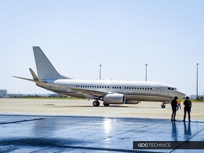 B737 Demonstrator Aircraft for GDC Connectivity Services