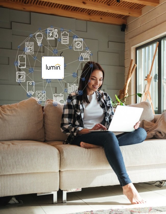 The Lumin ® Energy Management Platform makes ordinary circuits smart and responsive to a home's energy needs enabling personal microgrids and grid independence.