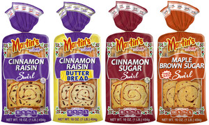 Martin's Announces New Swirl Bread Flavors