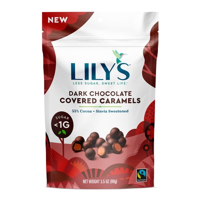 Chewy yet smooth, the classic combination of chocolate and caramel now has a Lily's no added sugar twist perfect for sharing at a party, or enjoying as an afternoon treat
