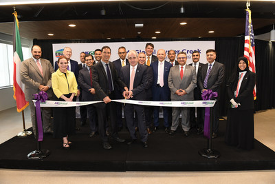 Officials from EQUATE Group, Dow, Kuwait Petroleum Corporation, Petrochemicals Industry of Kuwait, Qurain Petrochemical Company and MEGlobal celebrated the inauguration of MEGlobal's Oyster Creek, TX Site, the first new Kuwait-based ethylene glycol manufacturing facility on the U.S. Gulf Coast.