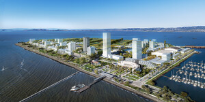 Work on new ferry terminal under way at Treasure Island