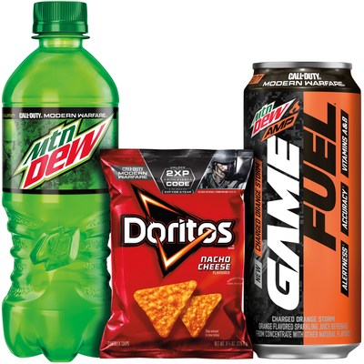 MTN DEW®, MTN DEW® AMP® GAME FUEL® AND DORITOS Announce Activision Partnership Ahead of Call of Duty: Modern Warfare Launch