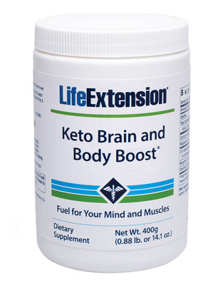 With the new Keto Brain and Body Boost formula from Life Extension, health conscious people can get fuel for mind and muscles without the drawbacks associated with high fat intake.